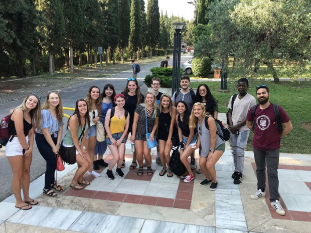 Picture of Students at Summer Program in Greece